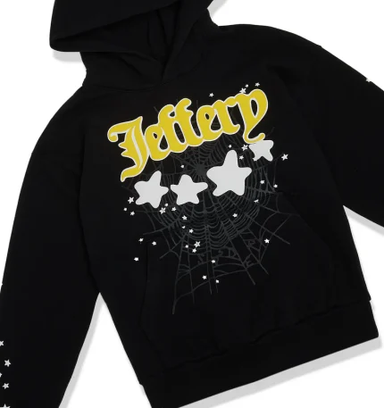 Sp5der Jeffery Hoodie - Black