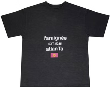 Wide T-shirt – Black