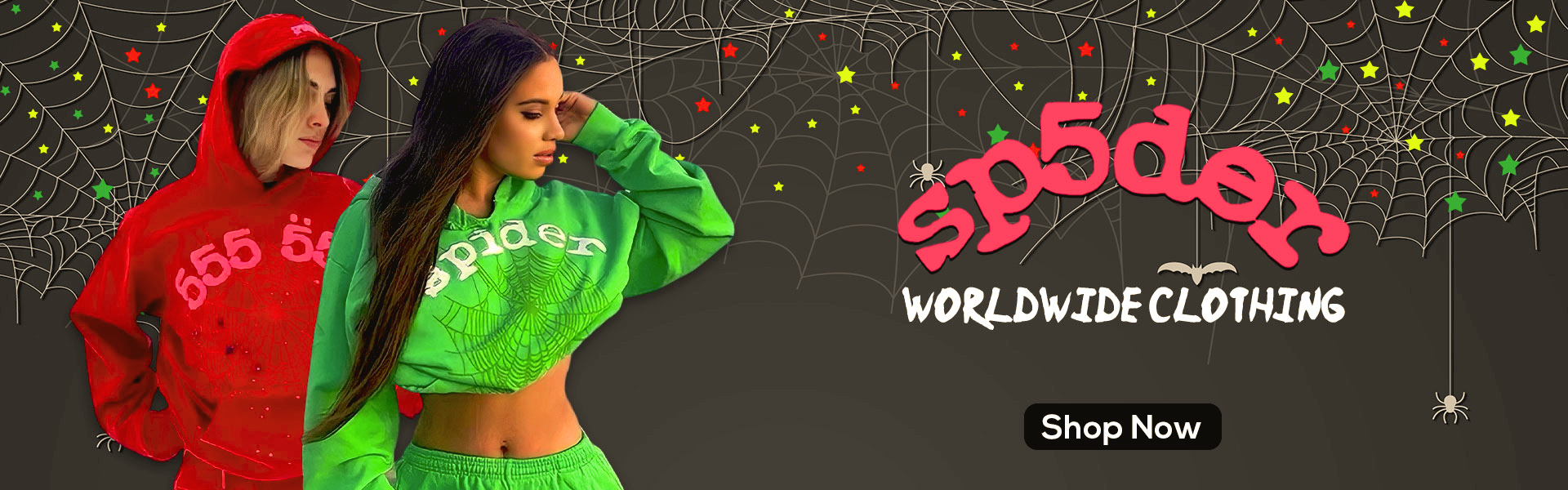 sp5der hoodie banner